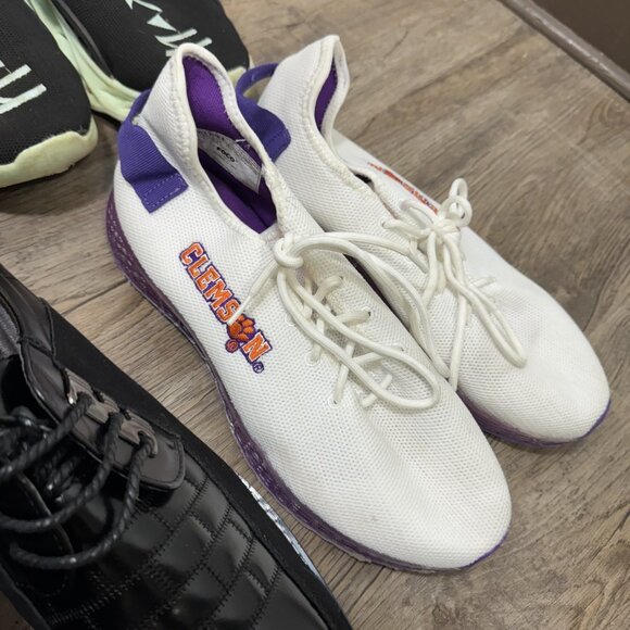 Mixed Shoe Lot Of 5 Athletic Loafers Clemson College Mens Sneakers Active Dressy - Picture 4 of 8